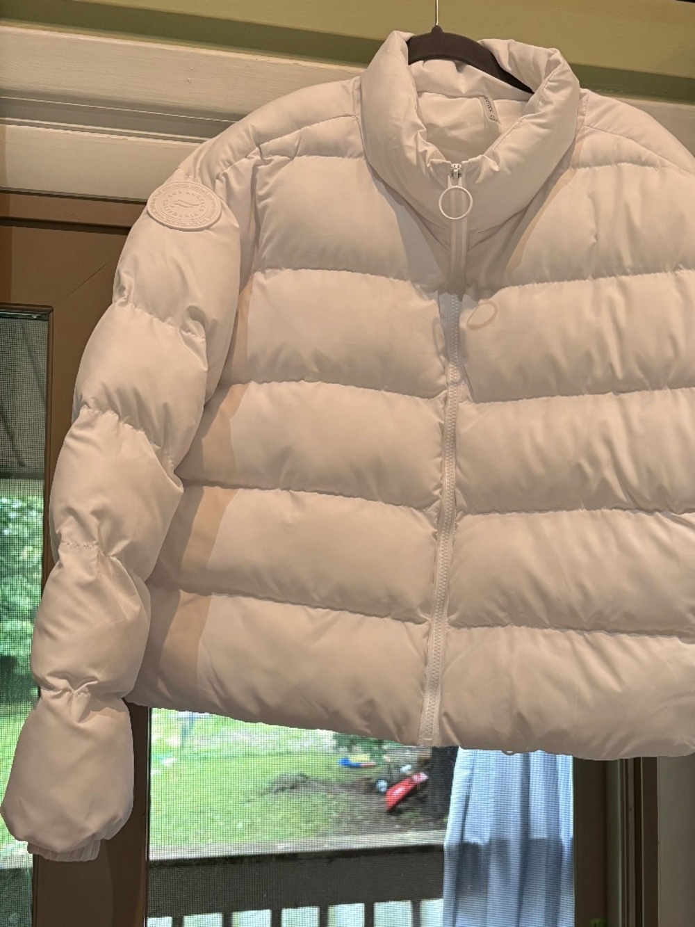 White Puffer Jacket - Picture 2 of 12